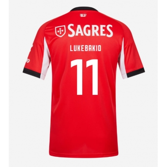 Benfica Dodi Lukebakio #11 Maglia Gara Casa Repliche 2025-26 Maniche Corte